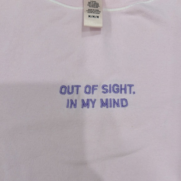 Skims cotton jersey Valentines collection candy heart t-shirt pink medium - Picture 2 of 8